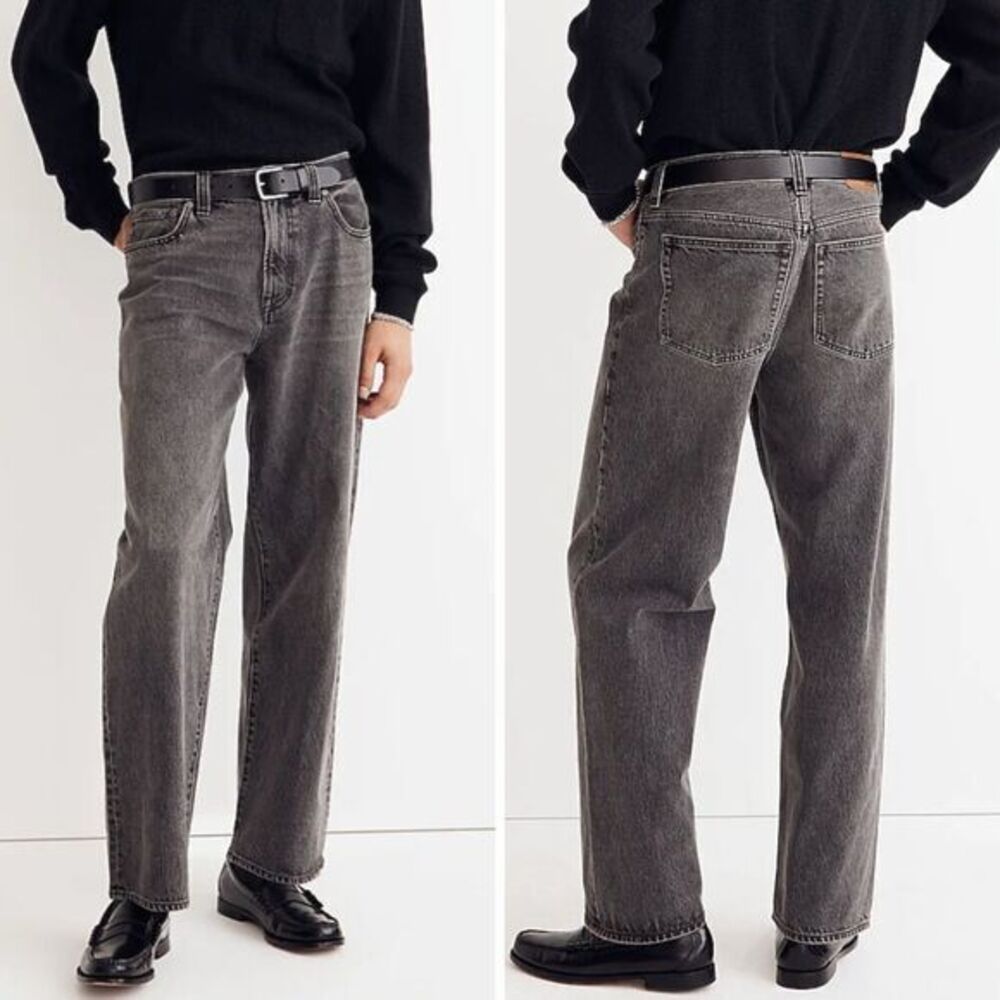 NEW Madewell Vintage Baggy Jeans in Woodford Wash,‎ 30*30